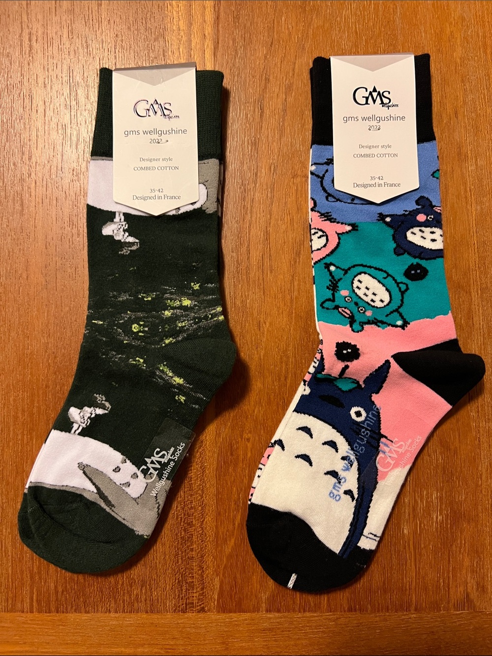 RARE My Neighbor Totoro Ghibli Socks Set NWT